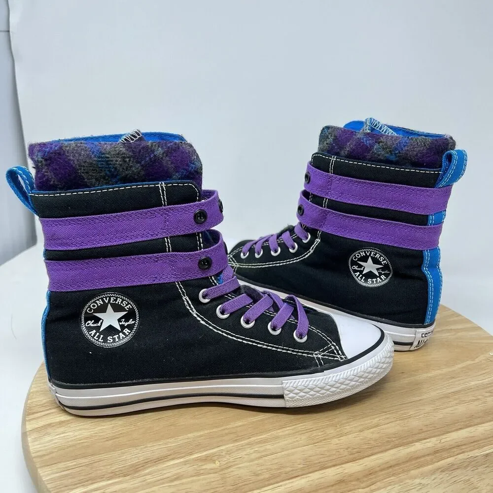 Converse Girls Chuck Taylor All Star Glendale High Top Sneaker 649977C Sz. 3